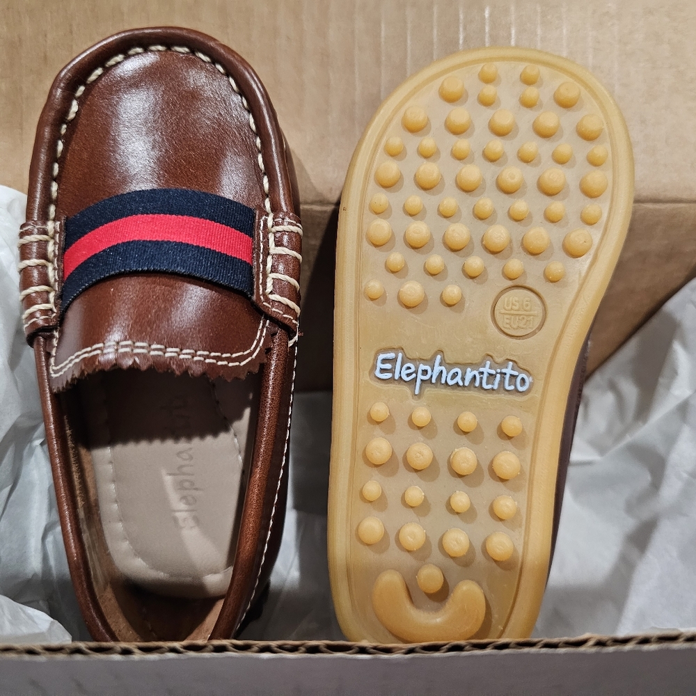 Elephantito Kids' Club Driving Style Loafer